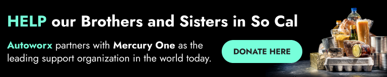 Help our Brothers and Sisters in So Cal. Autoworx partners w Mercury One as the leading support organization in the world today.